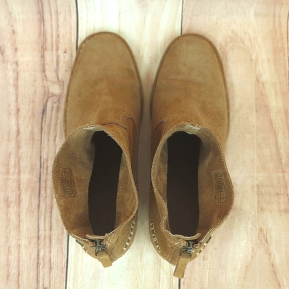 UGG Bandera Suede Ankle Boots in Chestnut/Tan Sz 8.5 - Picture 5 of 9